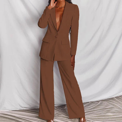 Tailleur-pantalon élégant pour femme